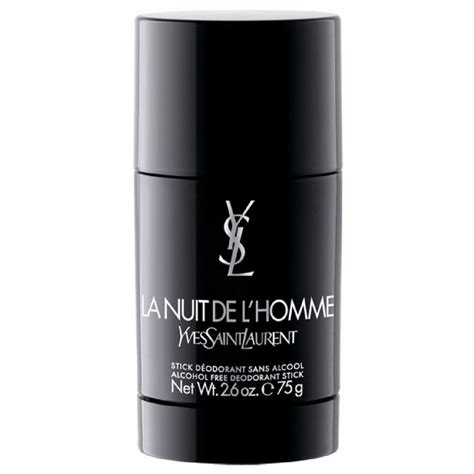 ysl la nuit de l homme deodorant|LA NUIT DE L'HOMME DEODORANT .